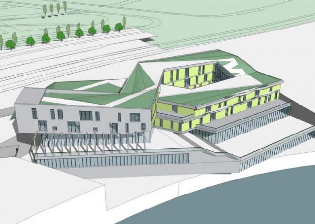 Sketchup商业模型|多层商业街，现代风格