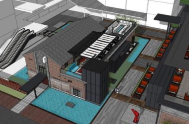 Sketchup商业模型|工厂改造，多层商业，现代风格-BIM建筑网