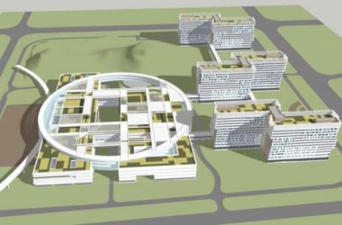 Sketchup医院模型|多层医院，医疗建筑，现代风格-BIM建筑网