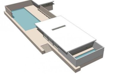 Sketchup文化模型|巴塞罗那德国馆，多层现代文化建筑-BIM建筑网