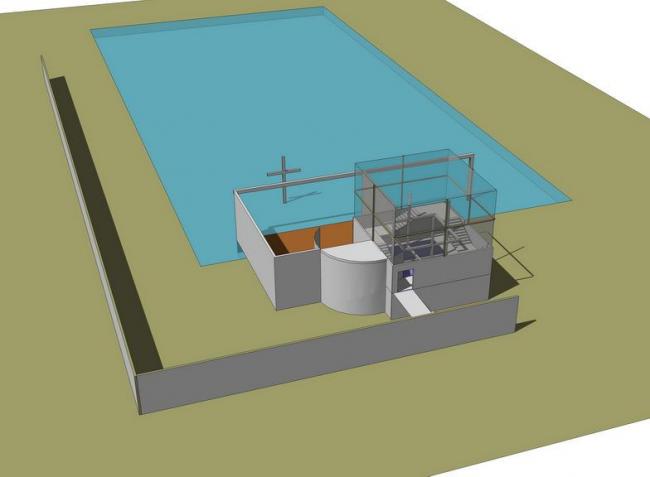 Sketchup文化模型|多层教堂，现代风格，宗教，文化建筑