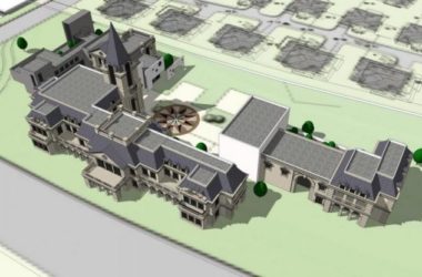 Sketchup商业模型|多层商业街，法式风格，古典风格-BIM建筑网