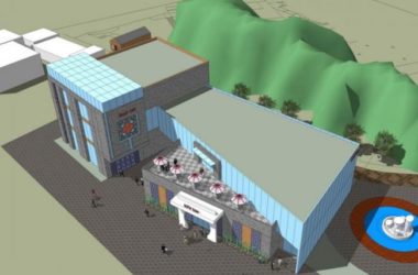 Sketchup文化模型|多层书吧图书馆，文化建筑，新中式风格-BIM建筑网