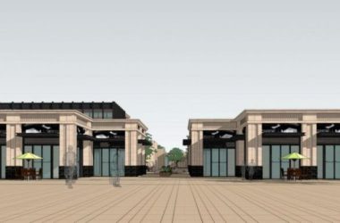 Sketchup商业模型|多层商业裙房，新古典风格-BIM建筑网