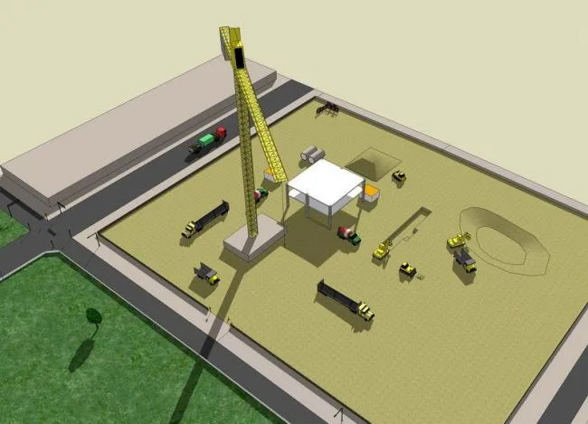 Sketchup素材模型|超高层建筑，现代风格