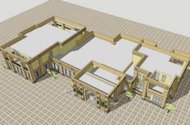 Sketchup商业模型|多层销售中心，简欧风格，古典风格，商业建筑-BIM建筑网