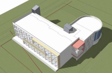 Sketchup学校模型|多层学校幼儿园，现代风格，教育建筑-BIM建筑网