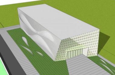Sketchup文化模型|多层公园建筑，现代风格-BIM建筑网