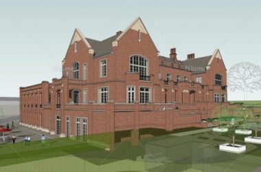 Sketchup商业模型|多层娱乐会所，商业建筑，英式古典风格-BIM建筑网