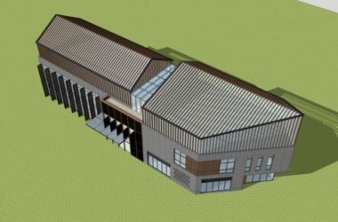 Sketchup商业模型|多层商业，新中式风格-BIM建筑网