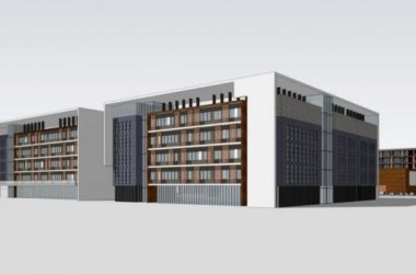 Sketchup学校模型|多层学校，现代风格，教育建筑-BIM建筑网