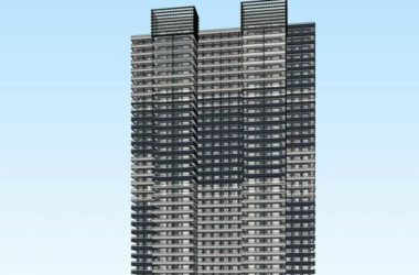 Sketchup住宅模型|高层住宅，现代风格，居住建筑-BIM建筑网