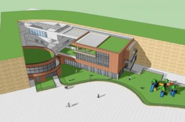 Sketchup学校模型|多层学校幼儿园，教育建筑，现代风格-BIM建筑网