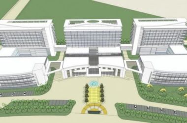 Sketchup医院模型|多高层混合医院，医疗建筑，现代风格-BIM建筑网