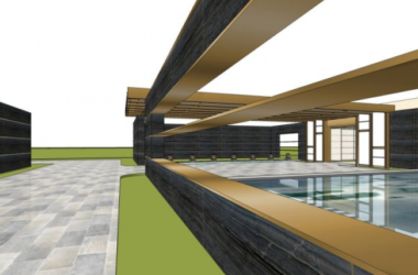 Sketchup商业模型|多层会所，现代风格，商业建筑-BIM建筑网