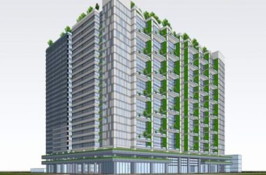 Sketchup住宅模型|高层公寓，现代风格，居住建筑-BIM建筑网