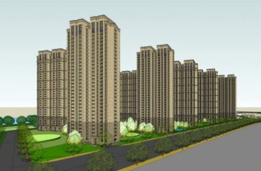 Sketchup住宅模型|高层住宅，居住，新古典风格风格-BIM建筑网