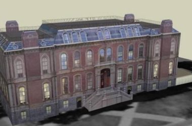 Sketchup学校模型|多层幼儿园学校教学教育，古典风格，欧式风格-BIM建筑网