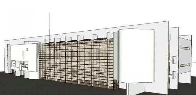 Sketchup文化模型|多层艺术博物馆，现代风格，文化建筑