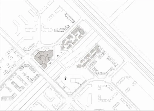 BIM建筑|老集市的味道，儿时记忆里的颜色：上海临港新城社区贸易中间 / 上海中房建筑设计
