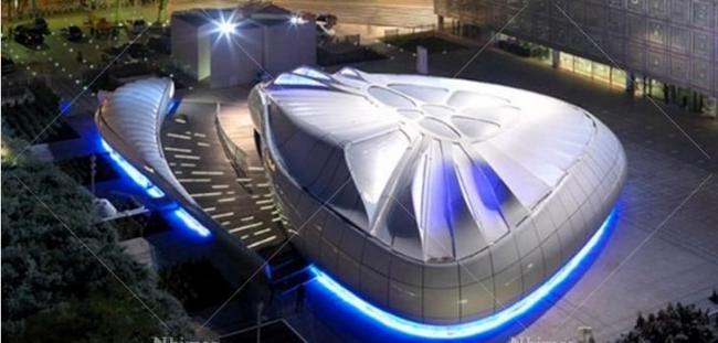 Sketchup文化模型|多层展览馆，扎哈·哈迪德，香奈儿展览馆，现代风格