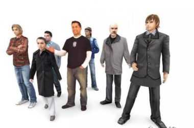 Sketchup素材模型|SU3D人物素材，建筑模型组件素材-BIM建筑网