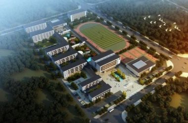 Sketchup学校模型|多层学校，校园教育建筑，现代风格-BIM建筑网