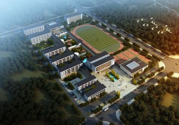 Sketchup学校模型|多层学校，校园教育建筑，现代风格