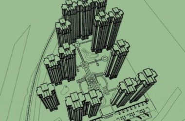 Sketchup住宅模型|高层住宅楼，居住建筑，古典风格-BIM建筑网