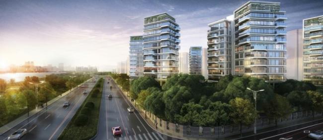 Sketchup住宅模型|小高层住宅，现代风格