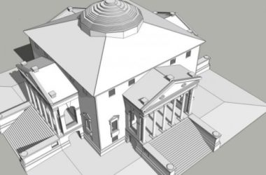 Sketchup商业模型|多层会所，古典风格-BIM建筑网