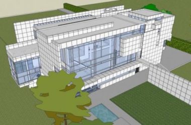 Sketchup商业模型|多层会所，现代风格-BIM建筑网