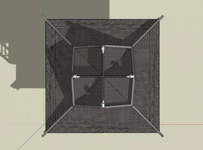Sketchup古建筑模型|多层唐代阁楼，中式风格，古建