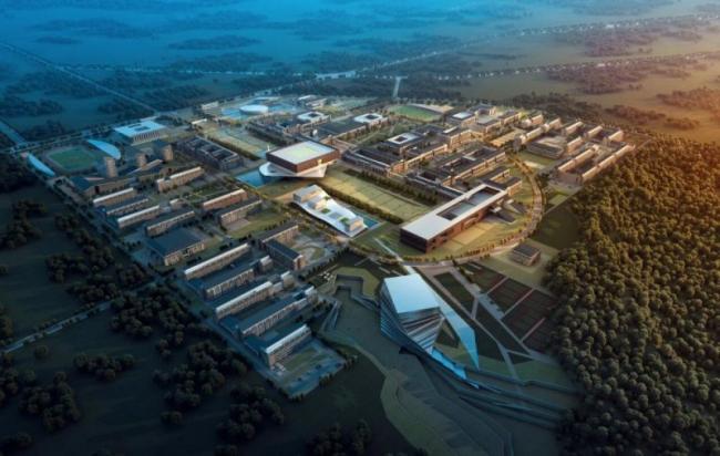 Sketchup学校模型|多层学校，校园教育建筑，现代风格