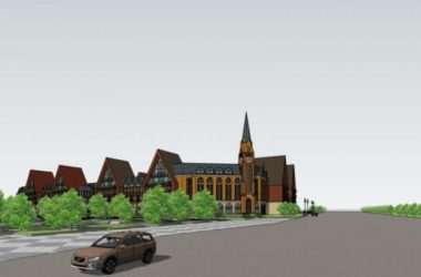 Sketchup商业模型|多层商业街风情街，古典风格-BIM建筑网