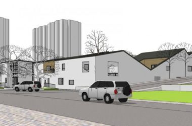 Sketchup学校模型|多层幼儿园学校，校园教育建筑，现代中式风格-BIM建筑网