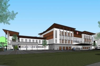 Sketchup医院模型|多层医院，医疗建筑，现代风格-BIM建筑网