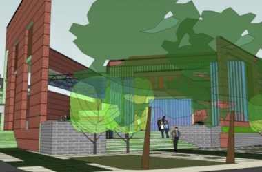 Sketchup学校模型|多层学校，校园教育建筑，现代风格-BIM建筑网