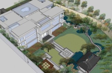 Sketchup商业模型|多层会所，现代风格-BIM建筑网