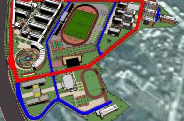 Sketchup学校模型|多层小学学校整体规划，校园教育建筑，现代风格-BIM建筑网