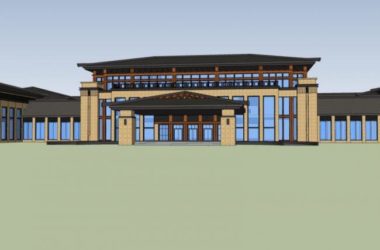 Sketchup商业模型|多层会所，中式风格-BIM建筑网