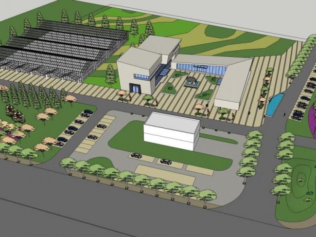 Sketchup文化模型|多层博物馆，文化建筑，现代风格