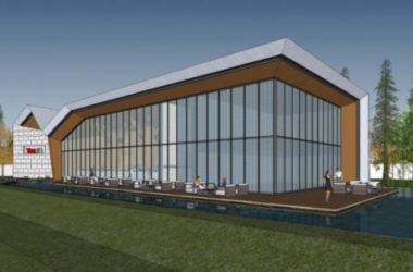 Sketchup商业模型|售楼处，现代风格-BIM建筑网