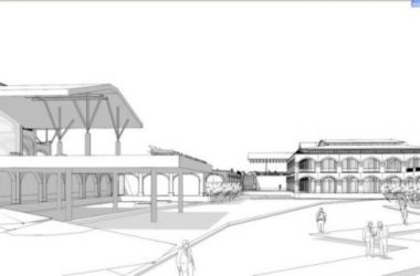 Sketchup文化模型|多层展示中心，文化建筑，现代风格-BIM建筑网