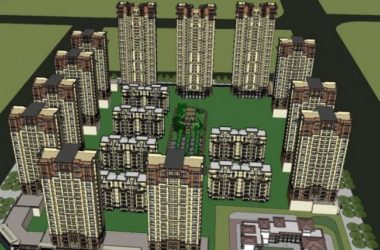 Sketchup住宅模型|高层住宅多层住宅，居住建筑，古典风格-BIM建筑网