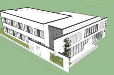 Sketchup商业模型|低层会所，活动中心，现代风格-BIM建筑网