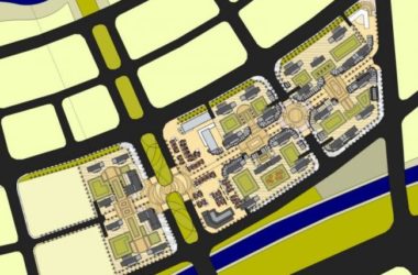 Sketchup住宅模型|高层住宅小区，现代风格-BIM建筑网