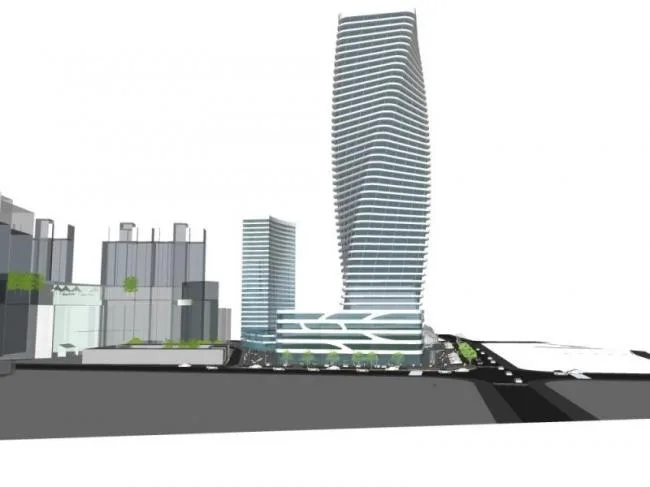 Sketchup综合体模型|超高层商业综合体，现代风格