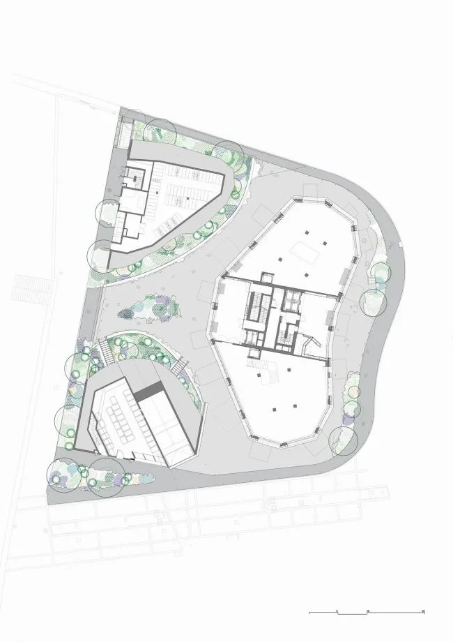 BIM建筑|枝叶四散，挺立耸立的白色树塔公寓 / 藤本壮介等