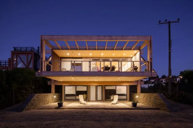 BIM建筑|“脚手架”支持的不雅景室第：Tacna小屋